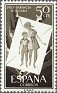 Spain - 1956 - Pro Hungarian Children - 50 CTS - Green & Olive Green - Spain, Pro Hungarian Children - Edifil 1202 - Pro Hungarian Children - 0
